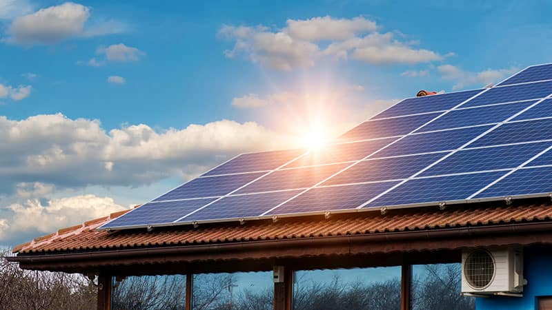 Panneaux solaires photovoltaïques